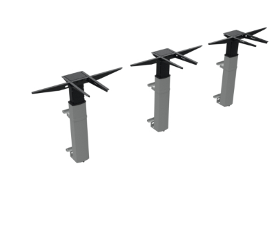 Vegghengt elektrisk hev/senk løftesøyle for plate