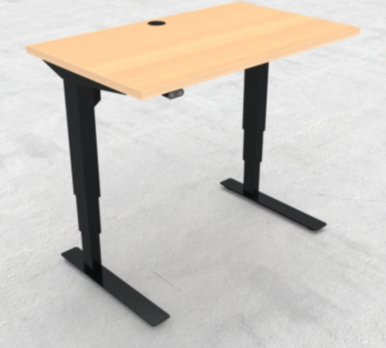 KON37 Elektrisk hev/senk kontorbord