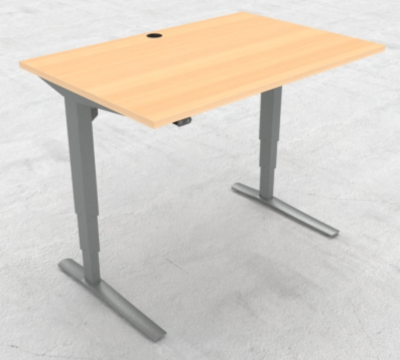 KON43 Elektrisk hev/senk kontorbord