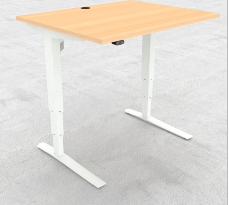 KON43 Elektrisk hev/senk kontorbord