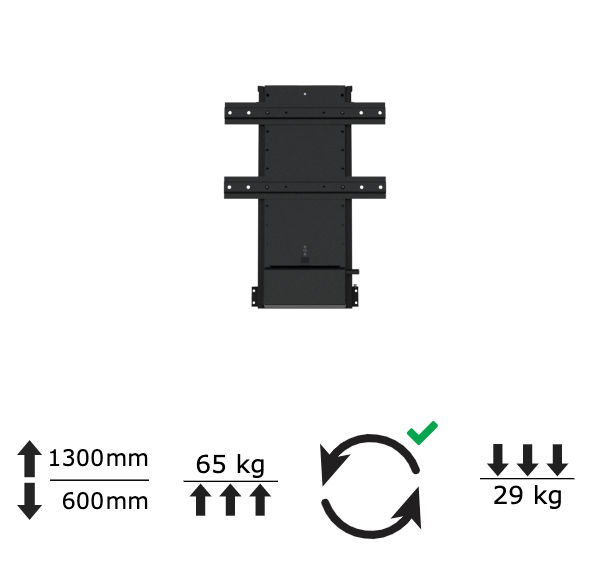 Premium Junior70 elektrisk flatskjermlift