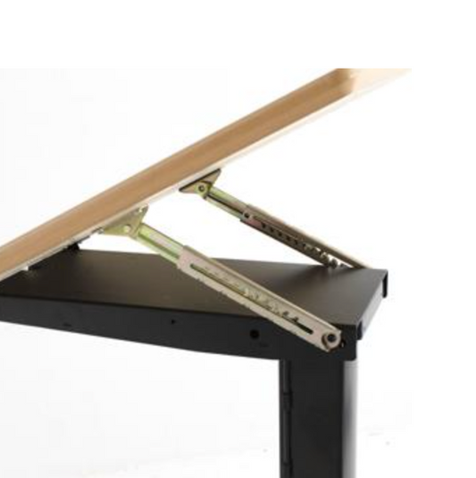 Vinkelbeslag til plate for 1-slyøle hevsenk.