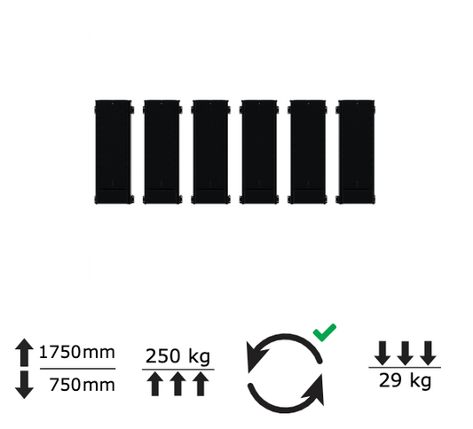Lift løsning for store skap eller skjermer